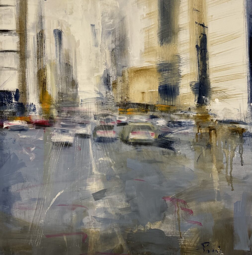 Alfredo Pini- apparente- 50x50cm anno 2022