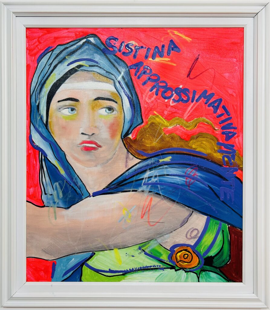 Enrico Manera- acrilico su tela 60x70cm