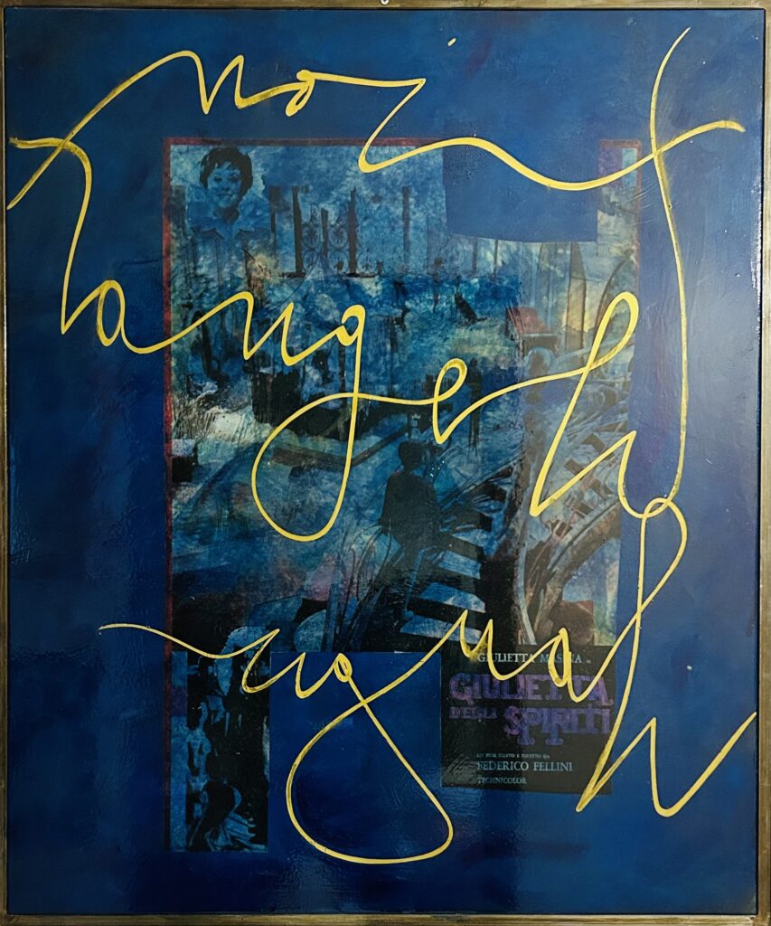 Marco Nereo Rotelli- tecnica mista su tavola- 100x130cm anno 2012