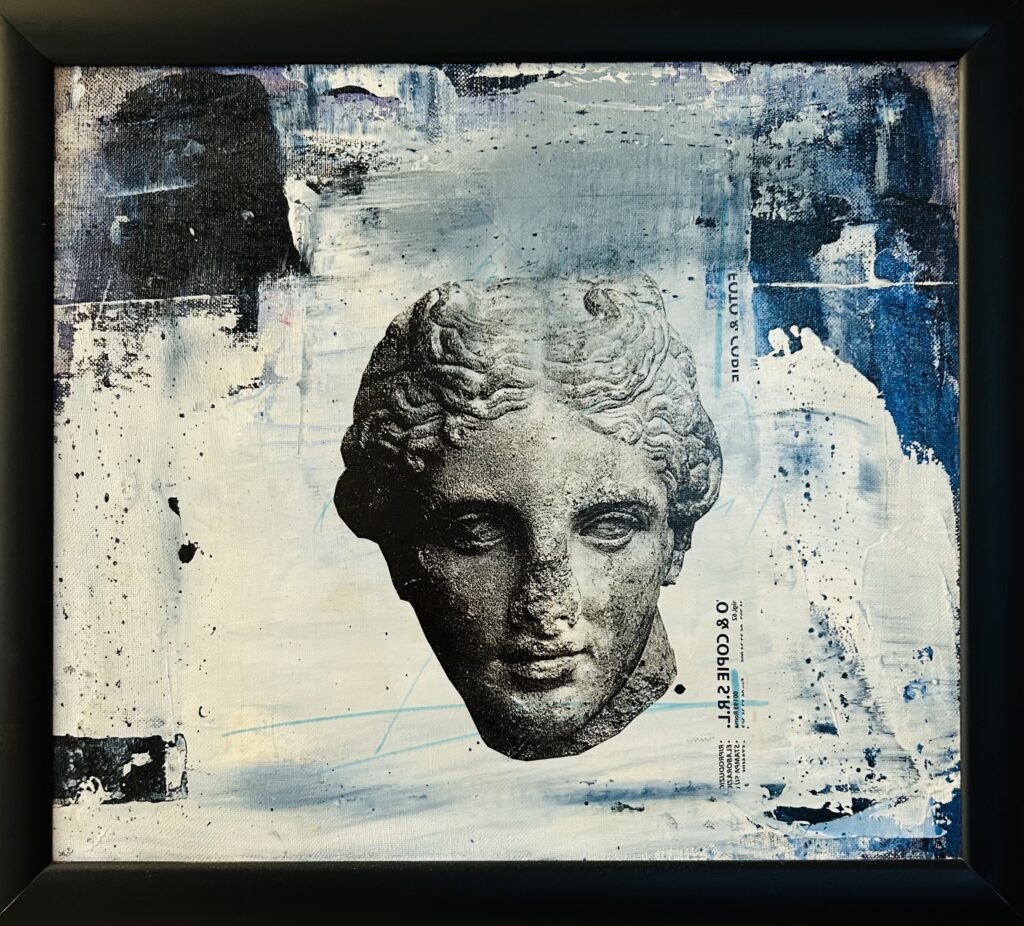 Mirko Pagliacci- Venus- tecnica mista su tela 40x45cm anno 2010
